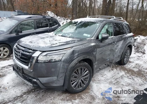 2024 Nissan Pathfinder Sl 4Wd z USA, uszkodzony, nr VIN 5N1DR3CD8RC297114